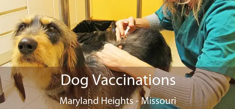 Dog Vaccinations Maryland Heights - Missouri